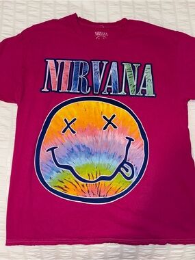 nirvana graphic tee